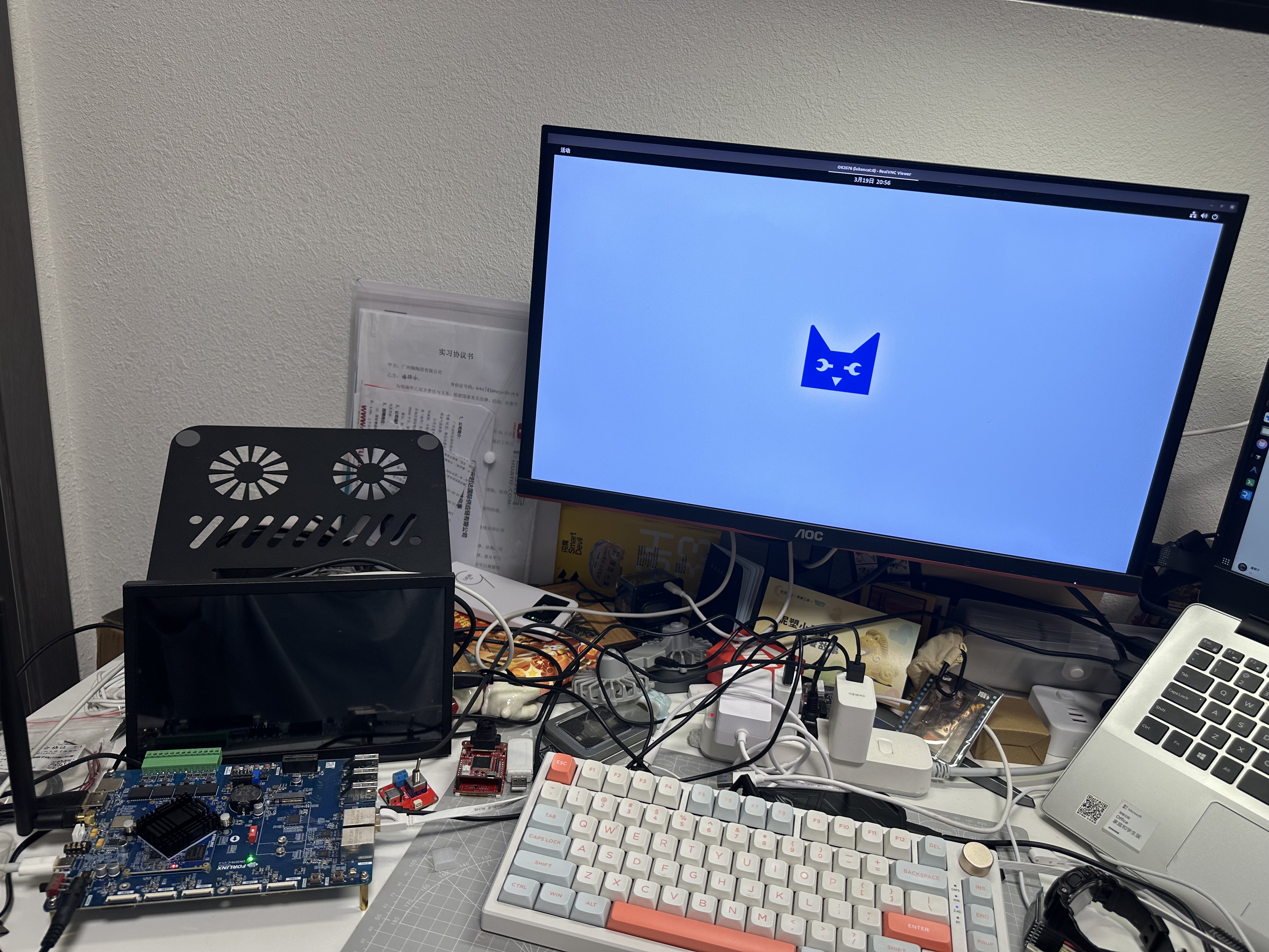 Forlinx用鲁班猫桌面系统